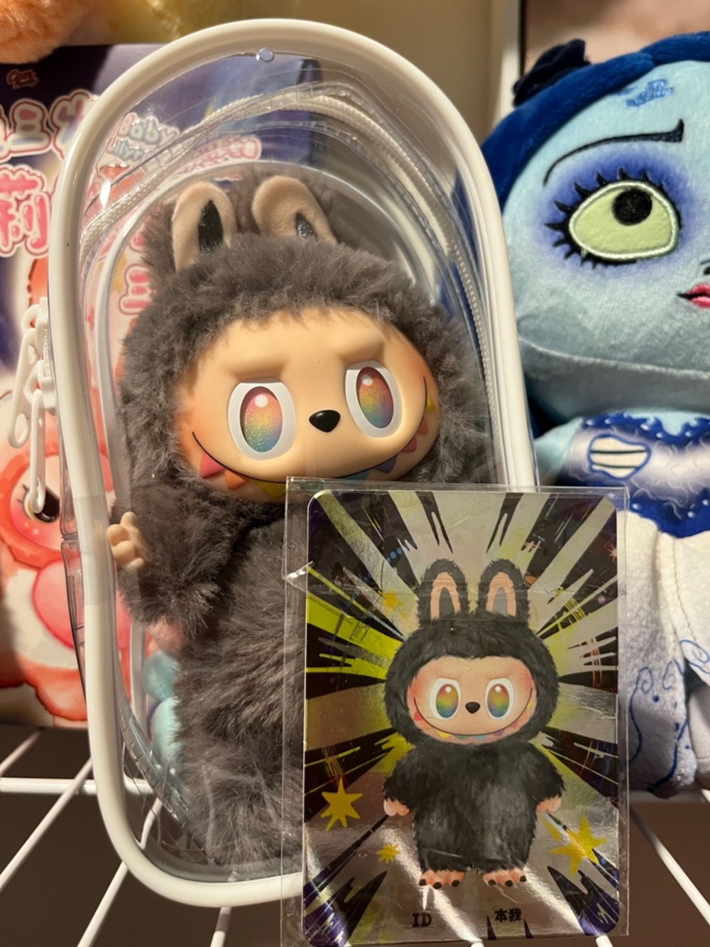 LABUBU Collectible Doll - Gray